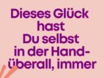Ein glückliches ICH macht gern glücklich